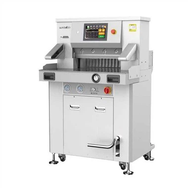 Máy cắt giấy lập trình thủy lực câm hạng nặng